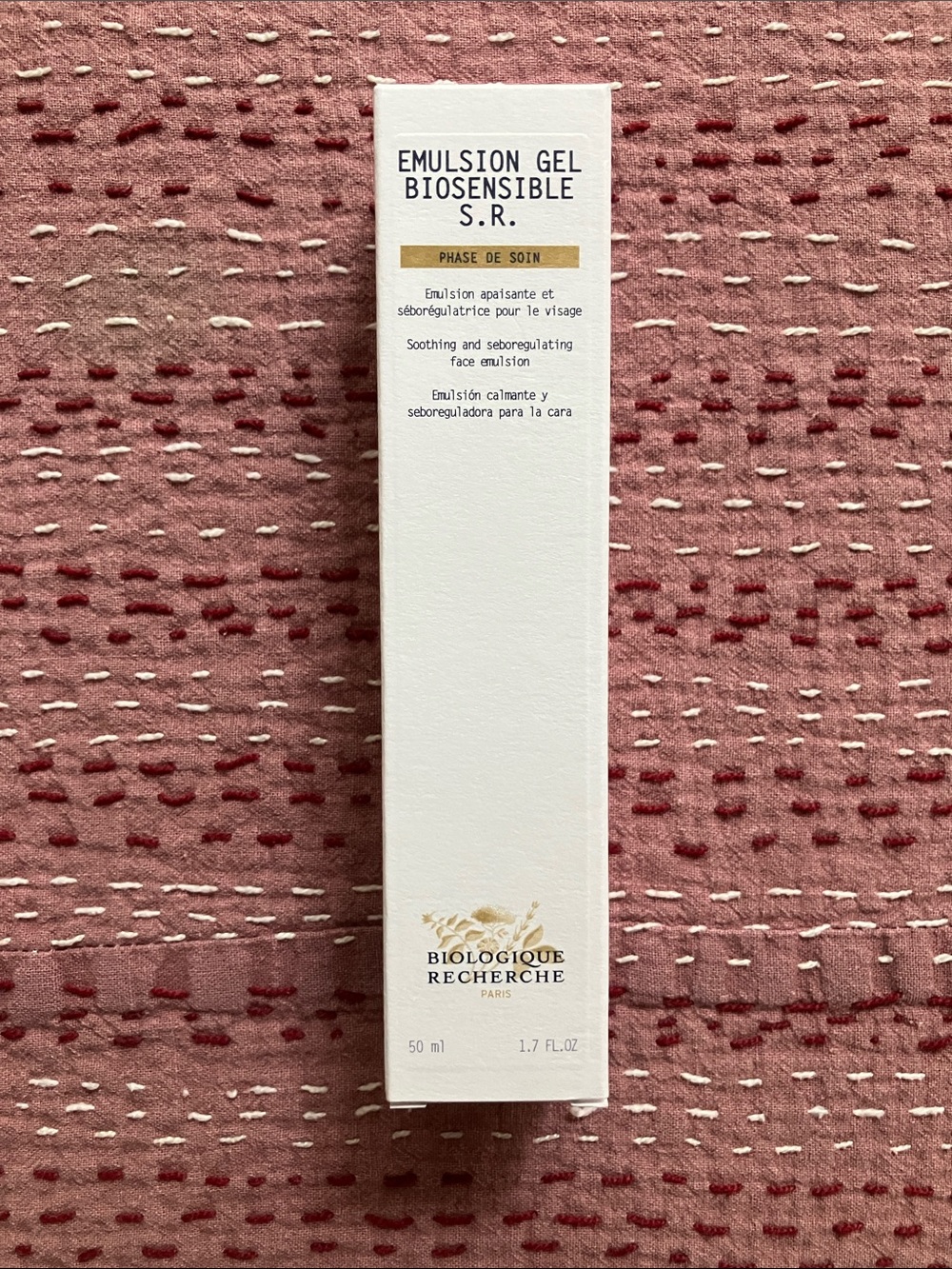 Biologique Recherche emulsion gel biosensible sr , new in box , full size